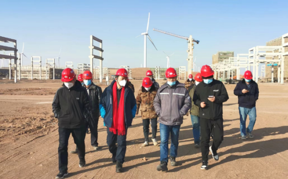 鎖定進(jìn)度目標(biāo)不動(dòng)搖  統(tǒng)籌協(xié)調(diào)高效推進(jìn)項(xiàng)目建設(shè)——海利集團(tuán)公司黨委書記、董事長劉衛(wèi)東調(diào)研寧夏海利項(xiàng)目建設(shè)